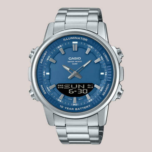 Casio Stainless Steel Digital Watch